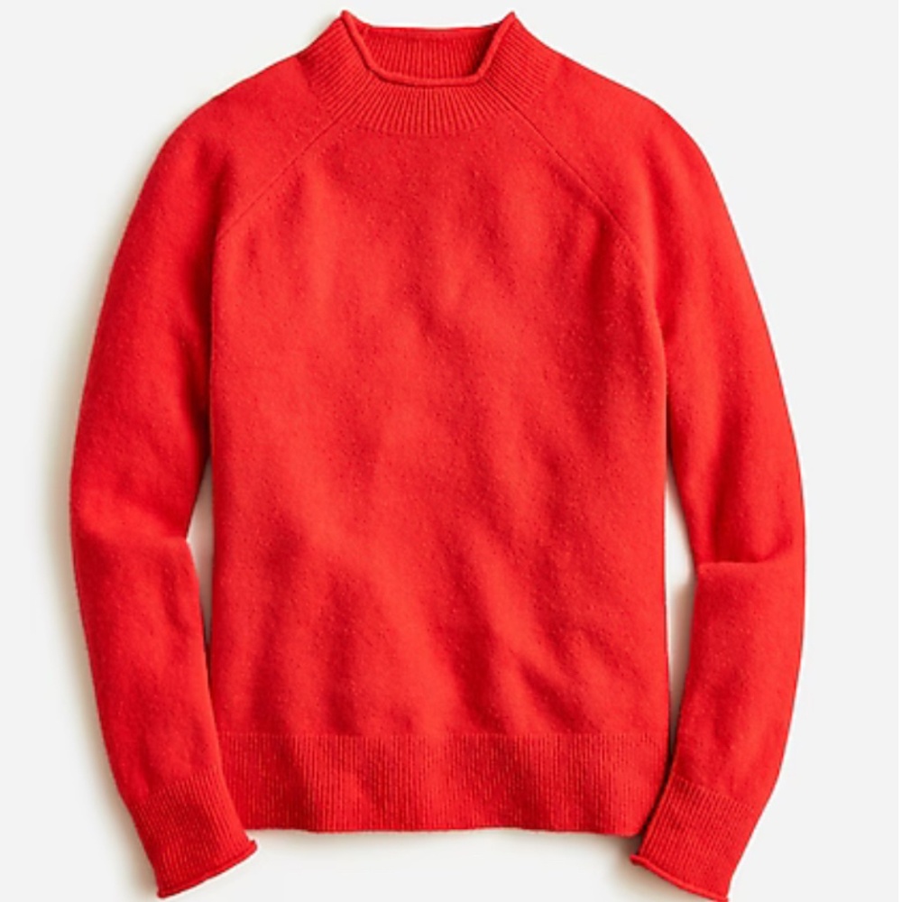 J.Crew Rollneck™ sweater in Supersoft yarn